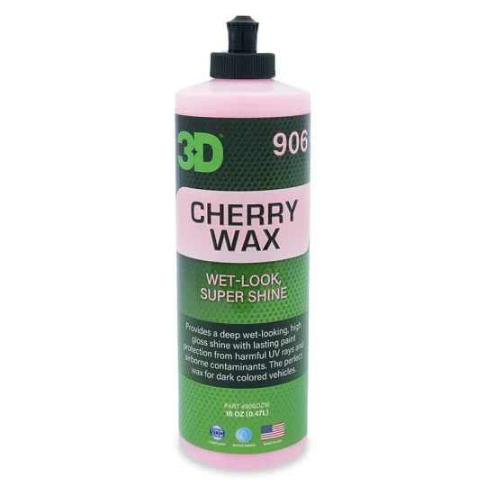 3d cherry wax