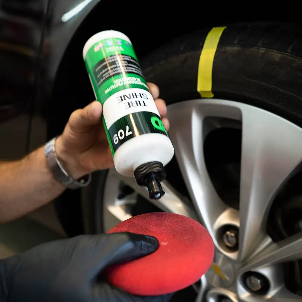 3d tire shine
