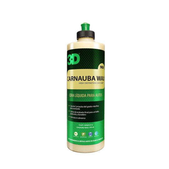 3d carnauba wax