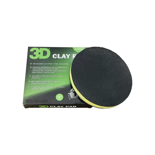 Disco Clay pad 3D  6”