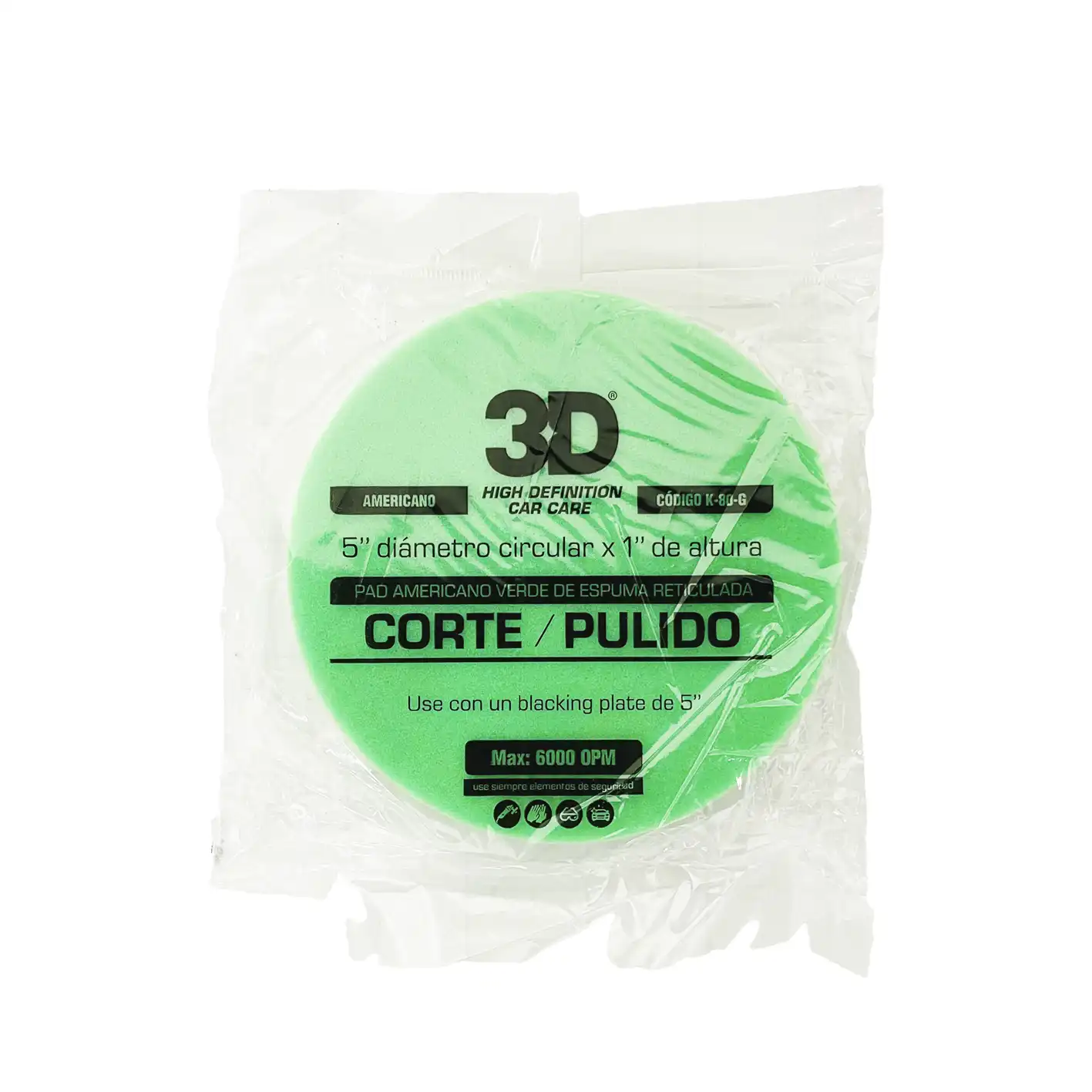 Pad de corte medio 5 Pulgadas 3D