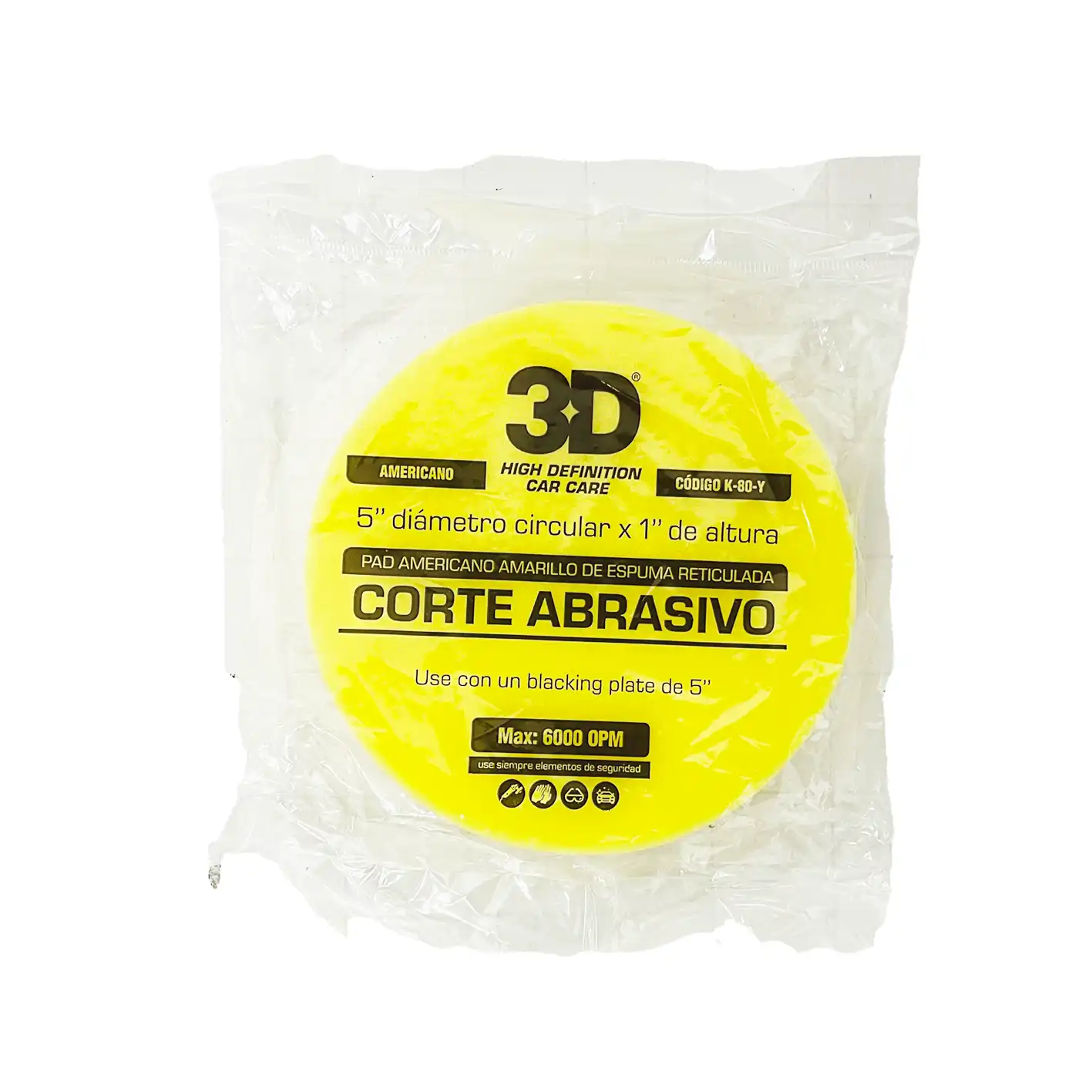 Pad de corte alto 5 Pulgadas 3D